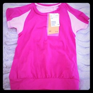 H&M Girls Breathable Quick Dry Sport Shirt